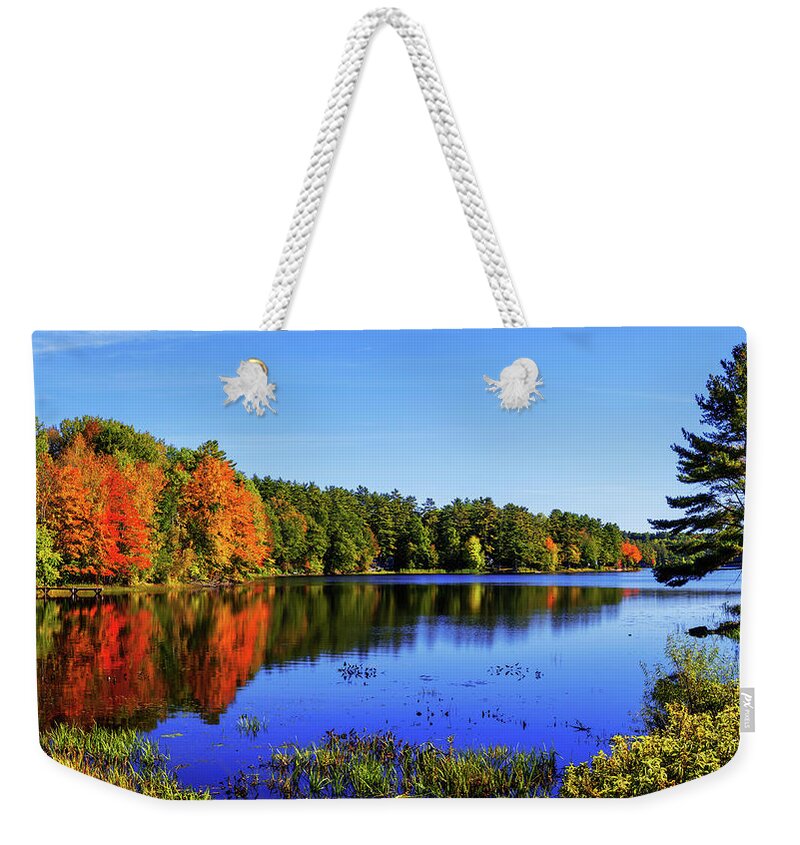 New England Weekender Tote Bag featuring the photograph Incredible by Chad Dutson