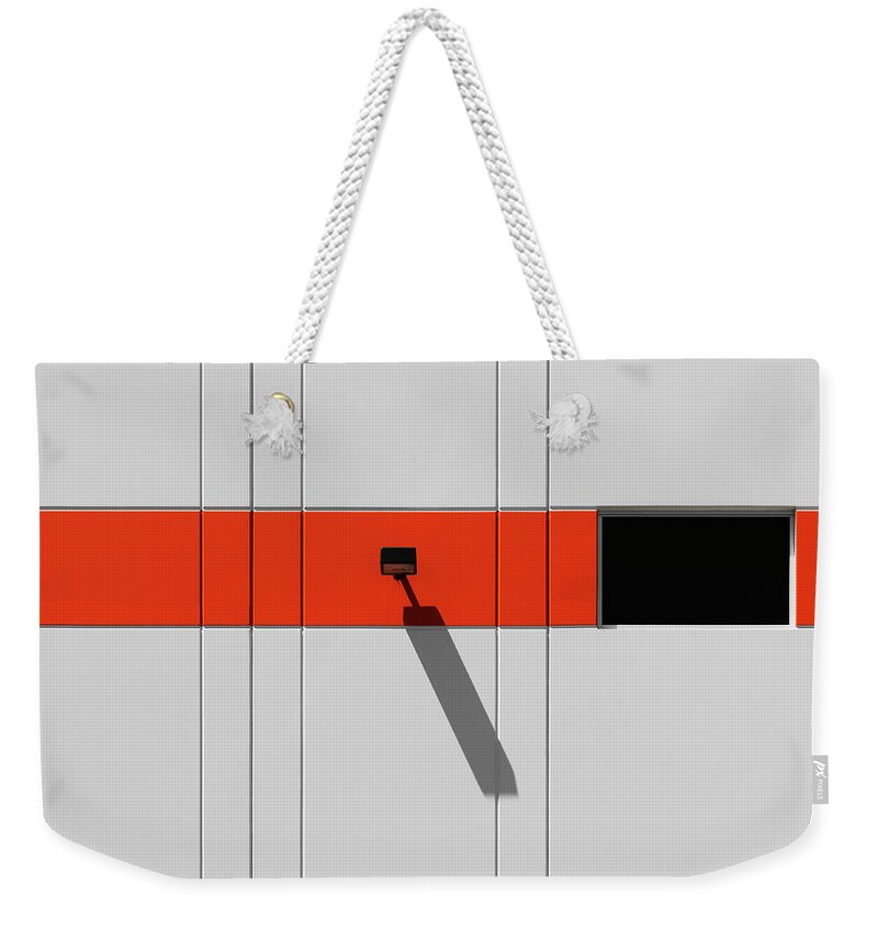 Urban Weekender Tote Bag featuring the photograph Industrial Minimalism 33 by Stuart Allen
