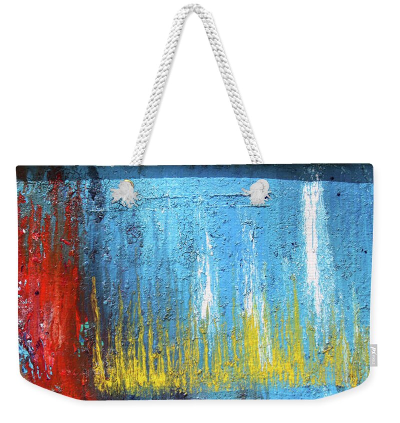 Fusionart Weekender Tote Bag featuring the painting Infinity by Ralph White