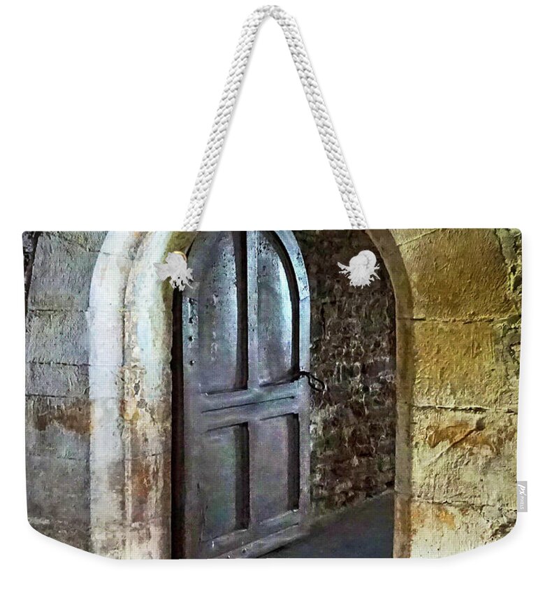 Doorway Weekender Tote Bag featuring the digital art Inner Chamber by Vicki Lea Eggen