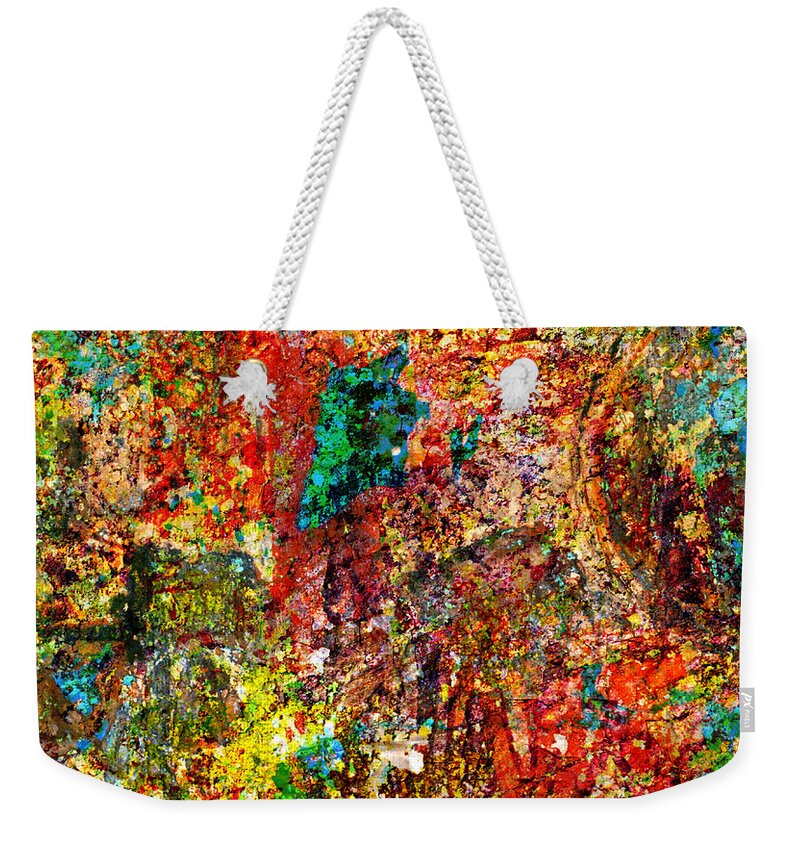 Into The Fair Weekender Tote Bag featuring the painting Into The Fair by Ally White