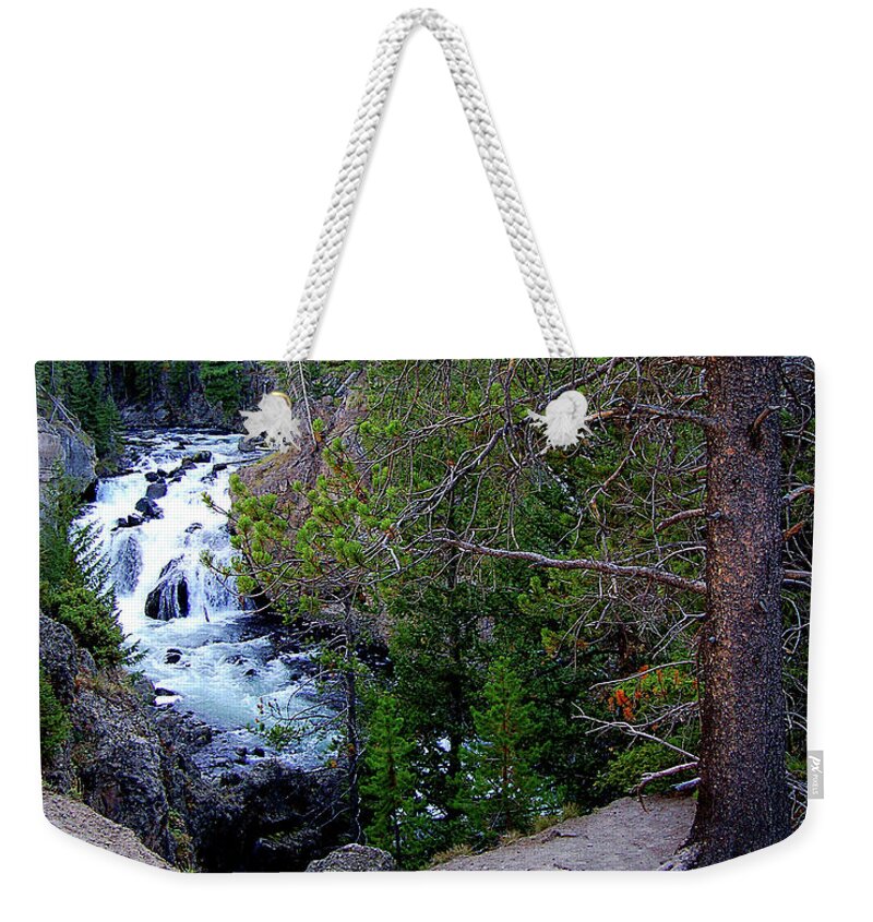 Diane Berry Weekender Tote Bag featuring the photograph Into The Wild by Diane E Berry