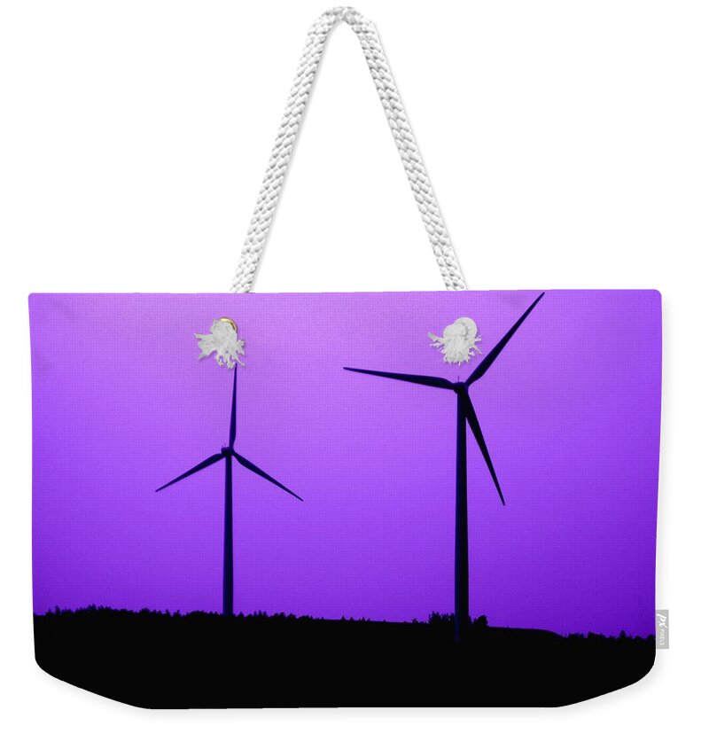 Windmills Weekender Tote Bag featuring the photograph Introspection by Christopher Brown