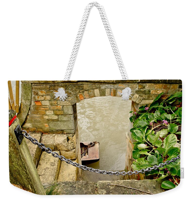 Invitation Weekender Tote Bag featuring the photograph Invitation to punting. by Elena Perelman