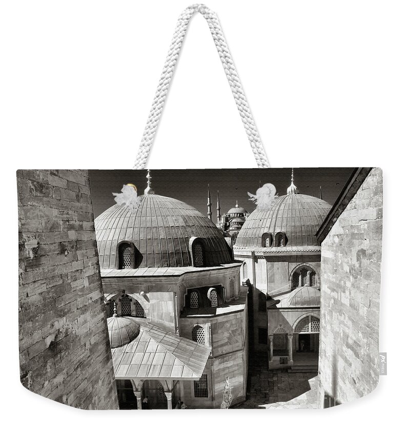 Cupola Weekender Tote Bag featuring the photograph Istanbul by Daliana Pacuraru