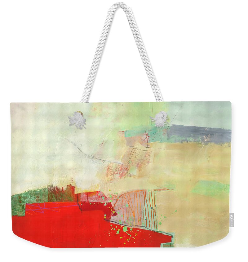 Jane Davies Weekender Tote Bag featuring the painting It Could Be Anywhere by Jane Davies