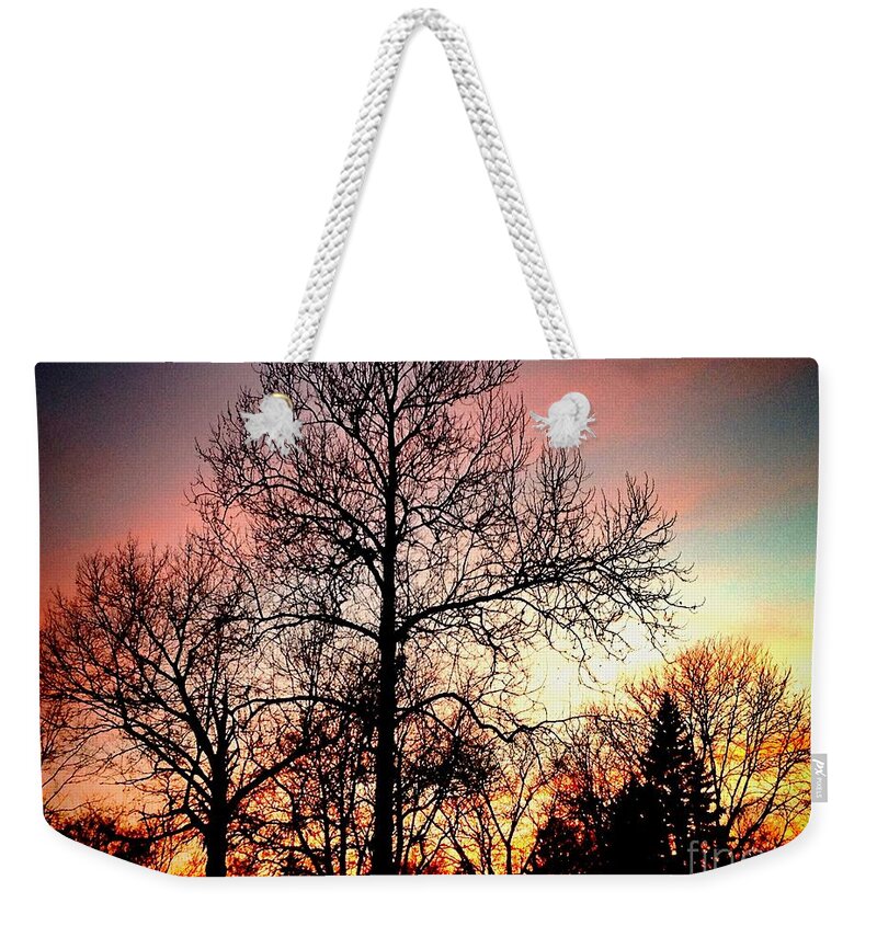 Midwest Weekender Tote Bag featuring the photograph Its Only One Day by Frank J Casella
