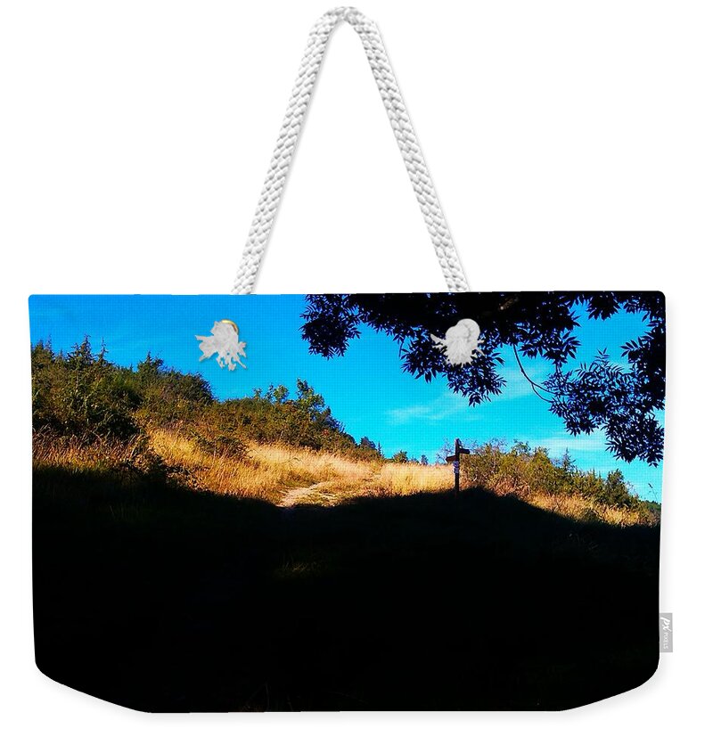Smile Weekender Tote Bag featuring the photograph It's Smileland It's MY land by Nieve Andrea
