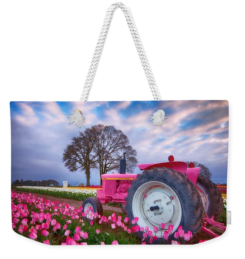 Farm Weekender Tote Bag featuring the photograph Jane Deere by Darren White
