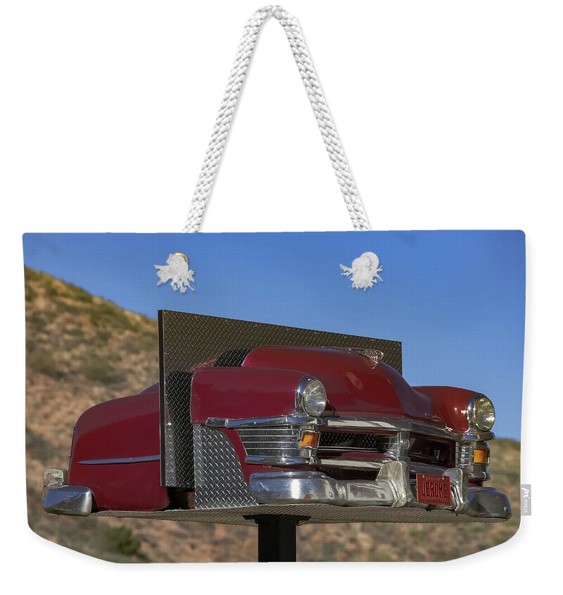Sedona Weekender Tote Bag featuring the photograph Jerome by Steven Lapkin