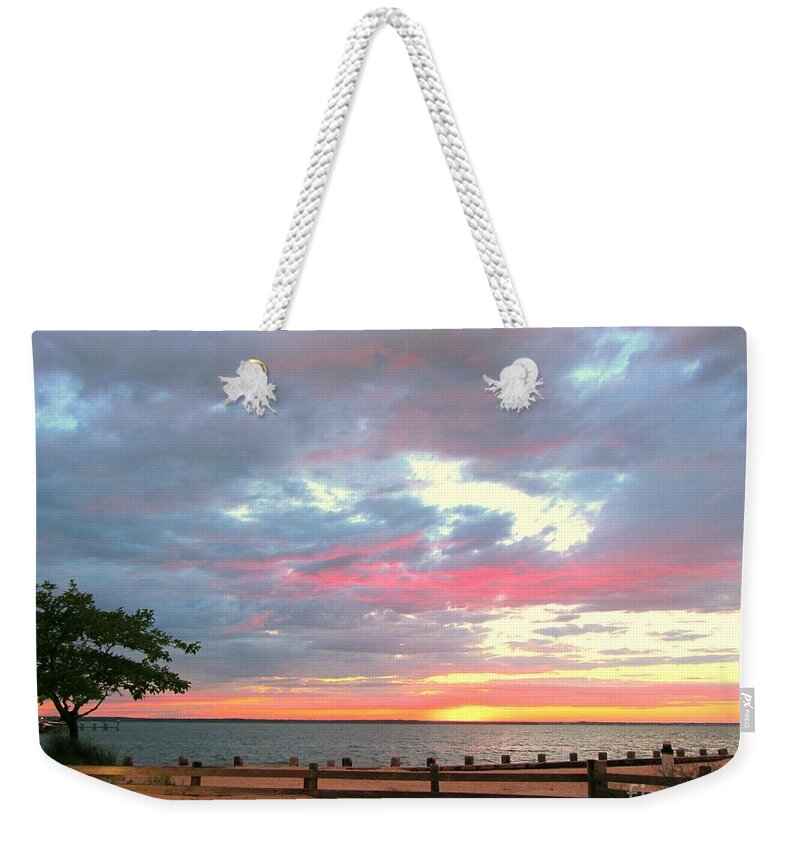 Summer Weekender Tote Bag featuring the photograph Jersey Summer by Susan Carella