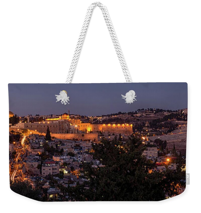 Jerusalem Weekender Tote Bag featuring the photograph Jerusalem by Brad Boland