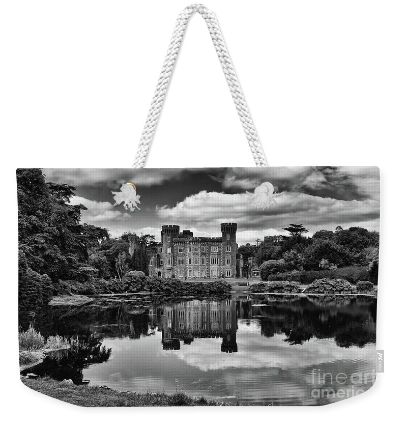 Castle Weekender Tote Bag featuring the photograph Johnstown Castle by Joe Cashin