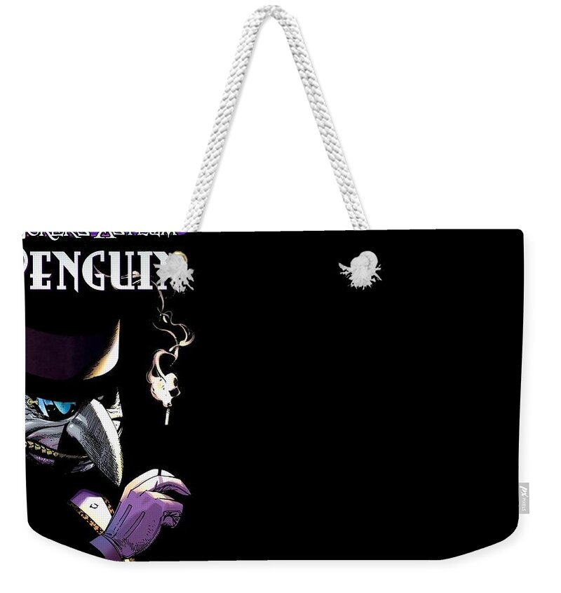 Joker's Asylum Weekender Tote Bag featuring the digital art Joker's Asylum by Maye Loeser