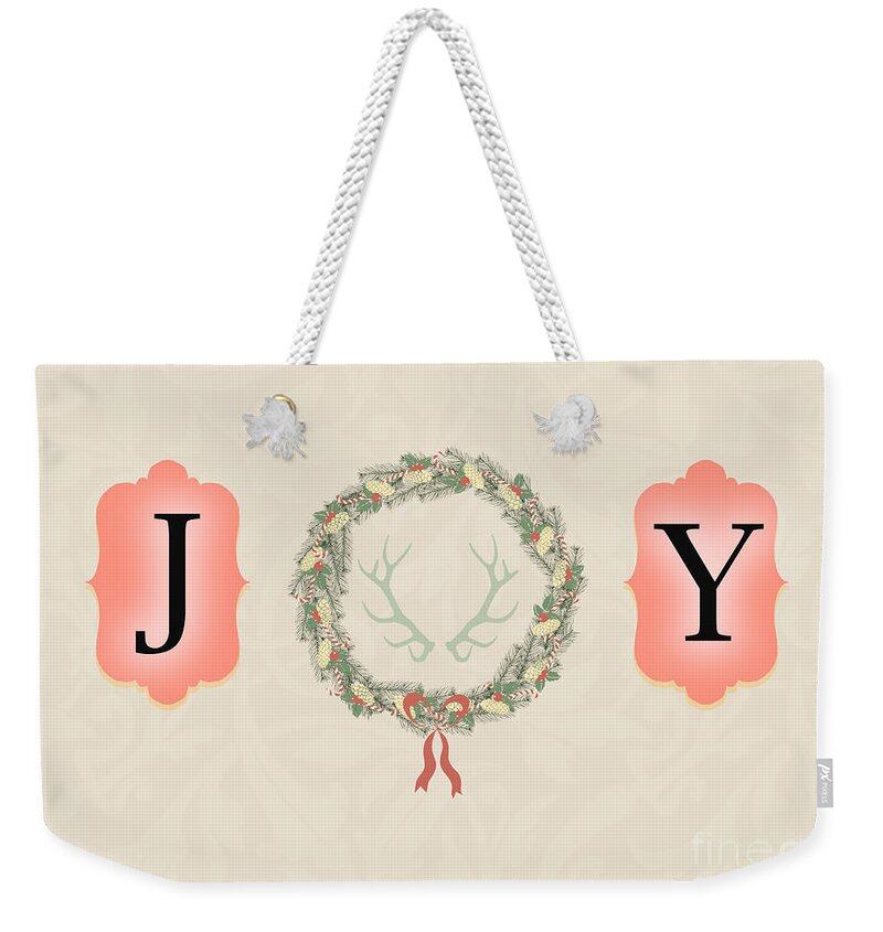 Christmas Weekender Tote Bag featuring the photograph Joy by Pam Holdsworth