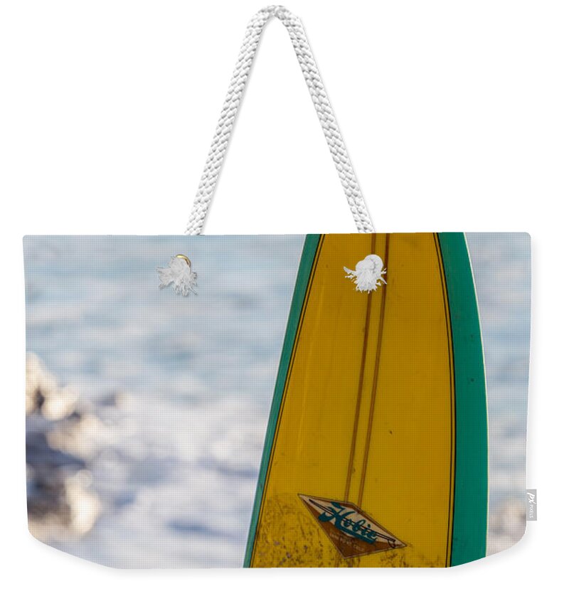 Beach Weekender Tote Bag featuring the photograph Just a Hobie of Mine by Peter Tellone