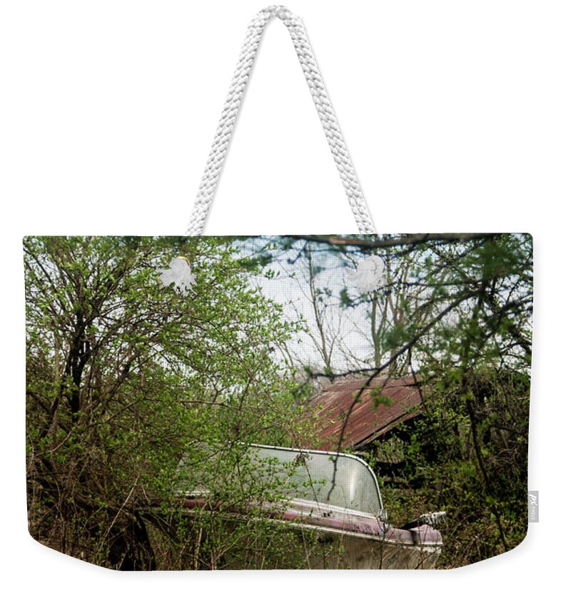  Weekender Tote Bag featuring the photograph Just add water by Melissa Newcomb