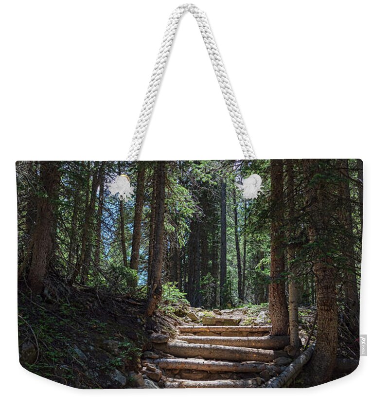 Natural Weekender Tote Bag featuring the photograph Just Another Stairway To Heaven by James BO Insogna