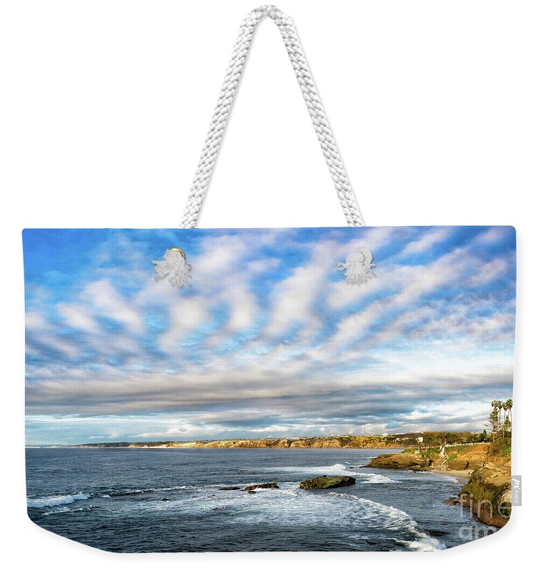 Beautiful Weekender Tote Bag featuring the photograph Just One of La Jolla's Vistas by David Levin