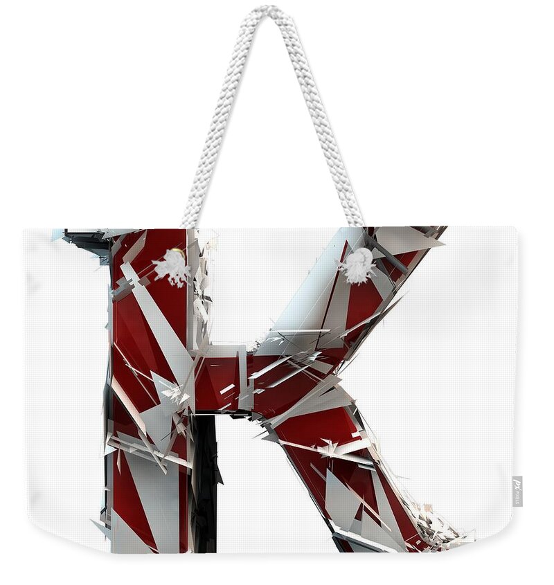 Alphabet Weekender Tote Bag featuring the photograph K Is For King by Gary Keesler