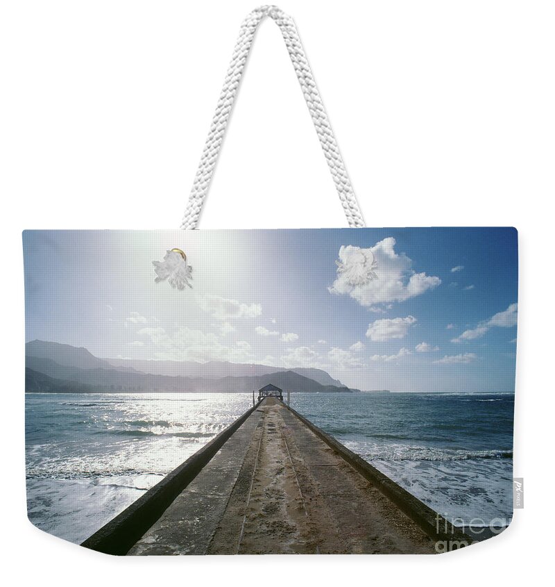 Afternoon Weekender Tote Bag featuring the photograph Kauai, Hanalei Bay by Greg Vaughn - Printscapes