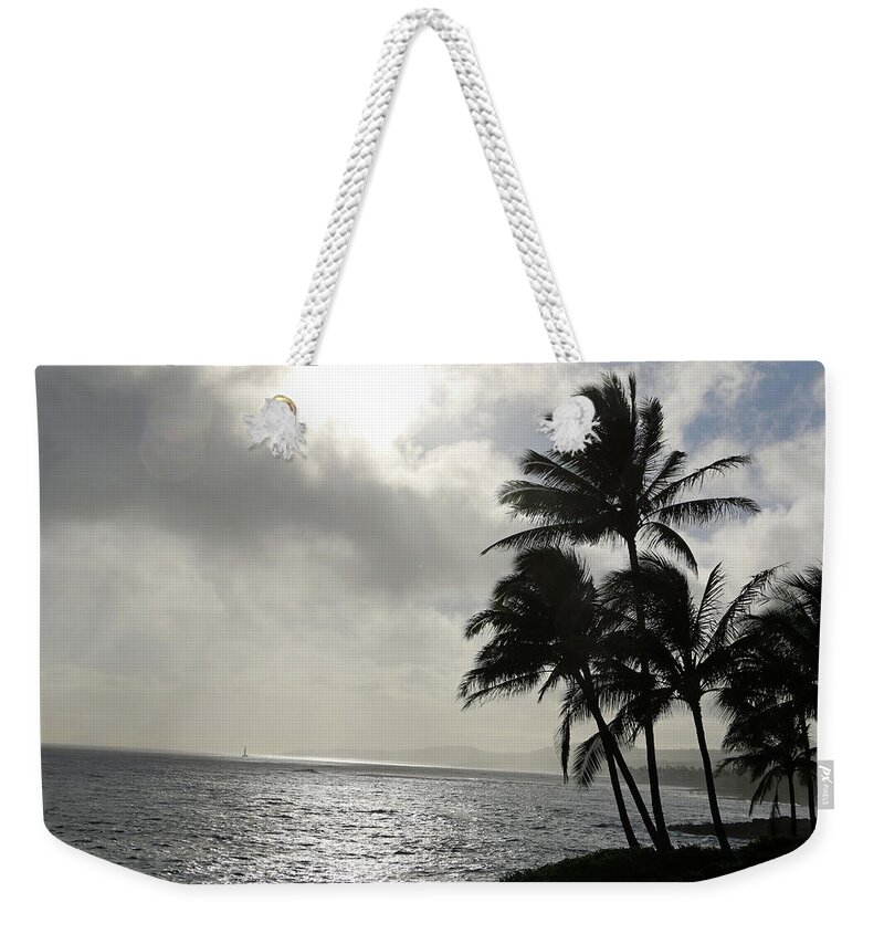 Kauai Weekender Tote Bag featuring the photograph Kauai, Hawaii - Sunset 03 by Pamela Critchlow