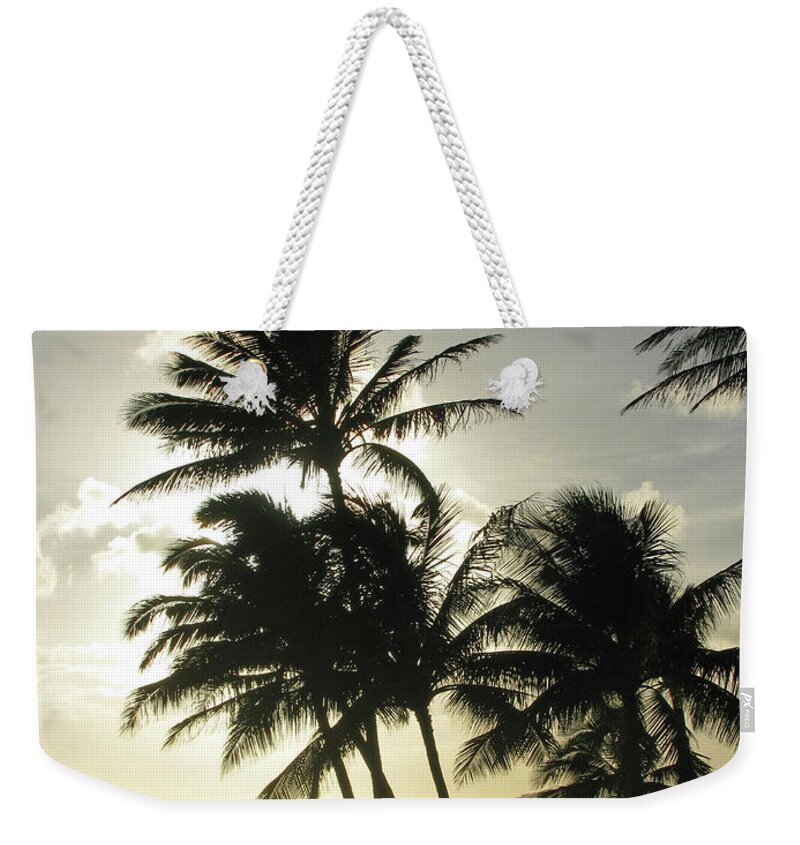 Kauai Weekender Tote Bag featuring the photograph Kauai, Hawaii - Sunset 06 by Pamela Critchlow