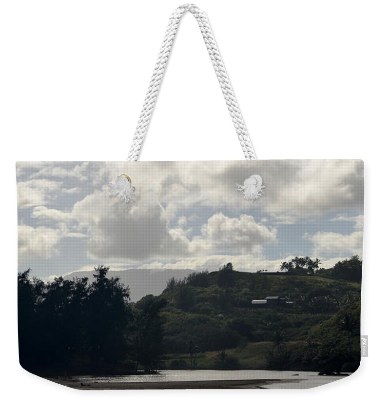 Kauai Weekender Tote Bag featuring the photograph Kauai Kahili Beach 2 by Amy Fose