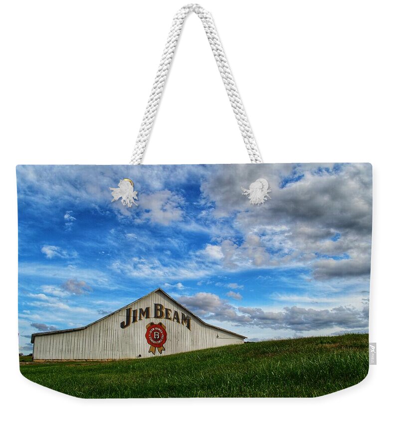 Bourbon Weekender Tote Bag featuring the photograph Beam Hill by Joseph Caban