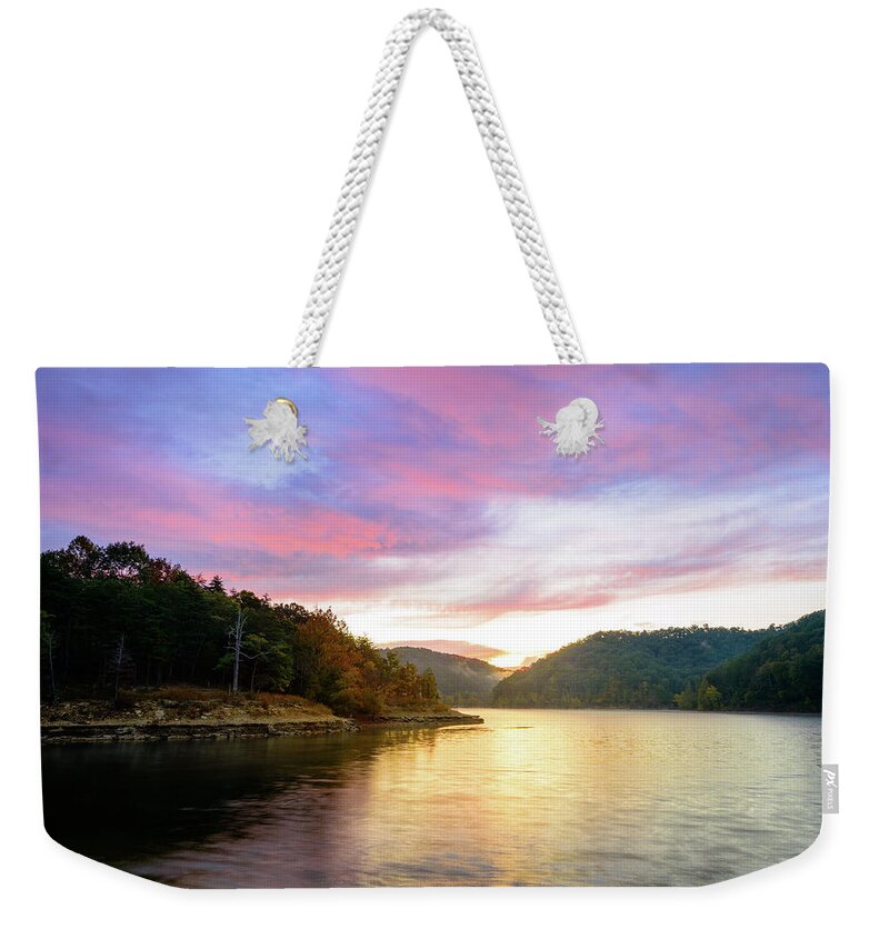 Fall Weekender Tote Bag featuring the photograph Kentucky Gold by Michael Scott