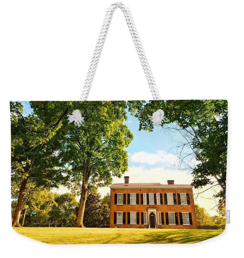 Kentucky Weekender Tote Bag featuring the photograph Kentucky Home by Joseph Caban