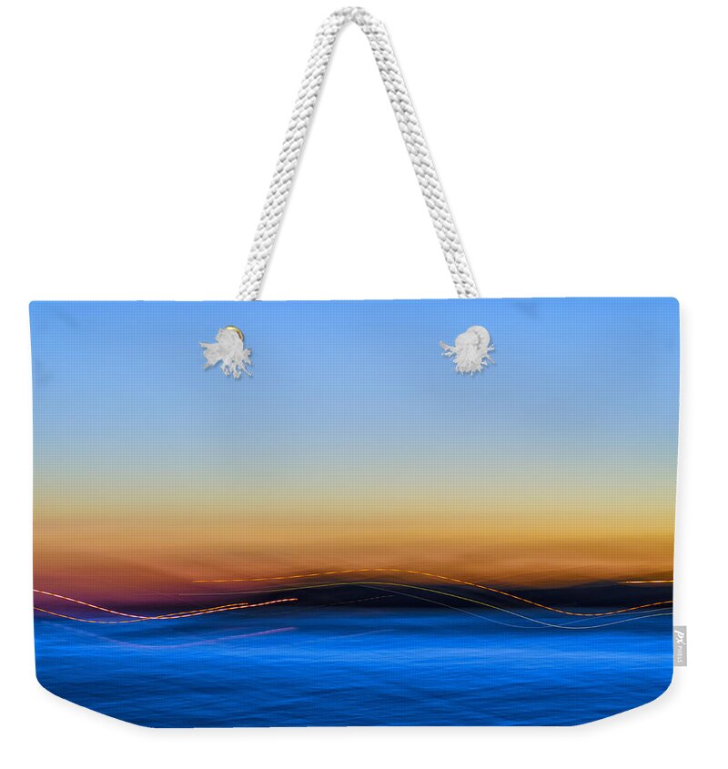 Abstract Weekender Tote Bag featuring the photograph Key West Abstract by Jim Shackett