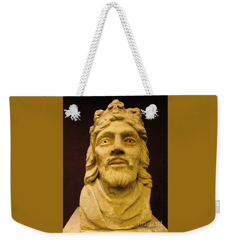 King Weekender Tote Bag featuring the photograph King by Randall Weidner