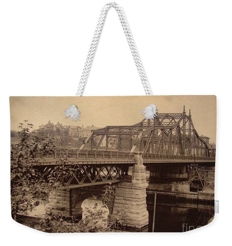 Kingsbridge Weekender Tote Bag featuring the photograph Kingsbridge, 1903 by Cole Thompson