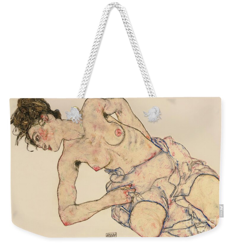 Nude Drawings Weekender Tote Bags