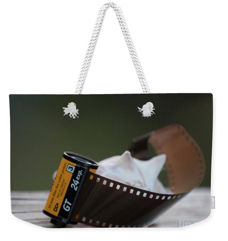 Film Weekender Tote Bag featuring the photograph Kodak Max 800 Color Film by Dale Powell