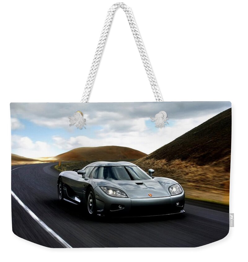 Koenigsegg Ccx Weekender Tote Bag featuring the photograph Koenigsegg CCX by Jackie Russo