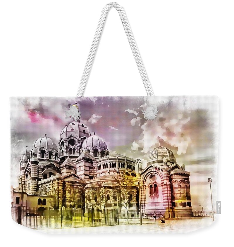  Architecture Weekender Tote Bag featuring the photograph La Major 34 by Jean Francois Gil