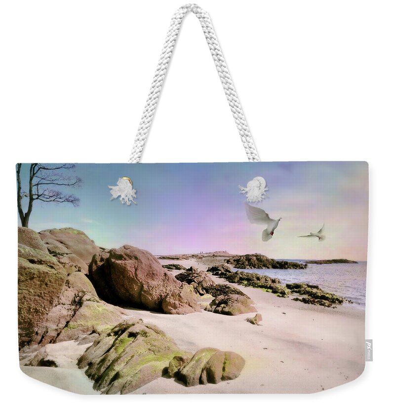 My Guiding Light Weekender Tote Bag featuring the photograph La Mia Luce Guida by Diana Angstadt
