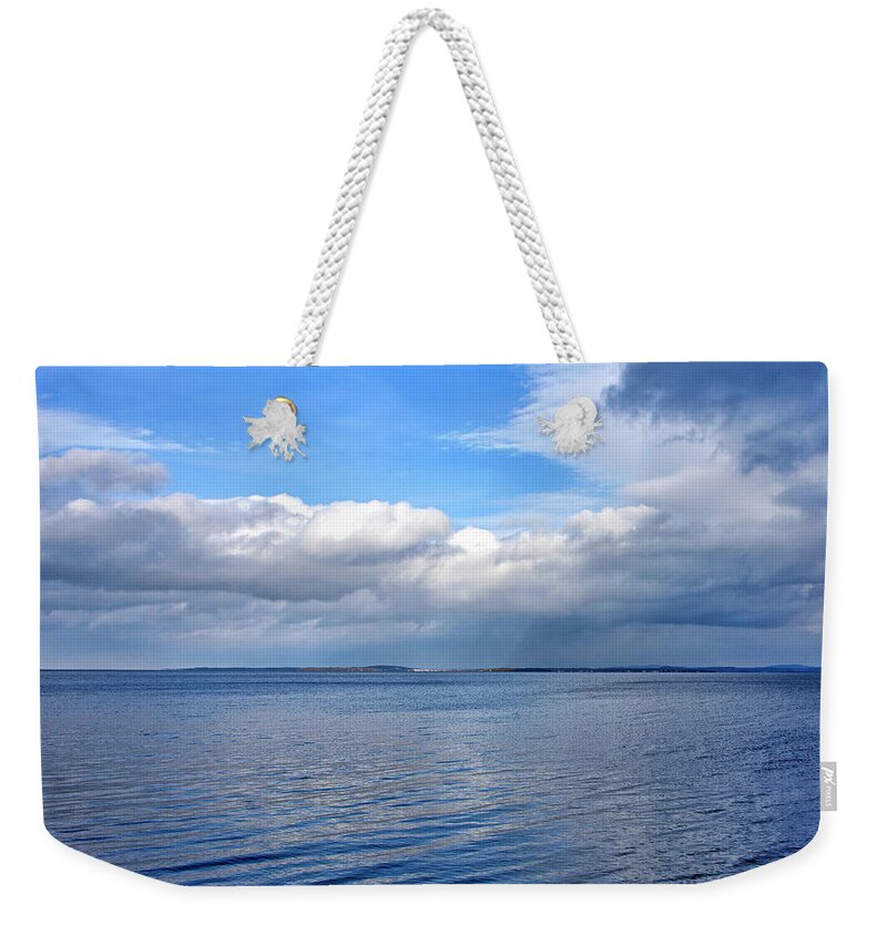 lake Champlain Weekender Tote Bag featuring the photograph Lake Champlain from New York by Brendan Reals
