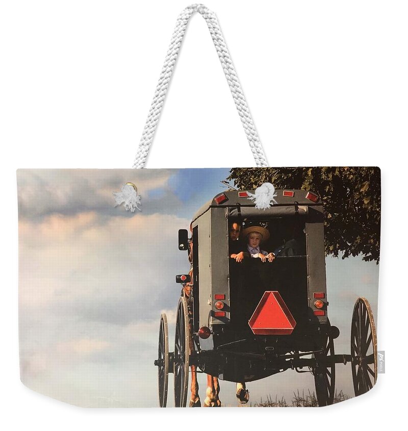  Weekender Tote Bag featuring the photograph Lancaster Co. by Carolyn Mickulas