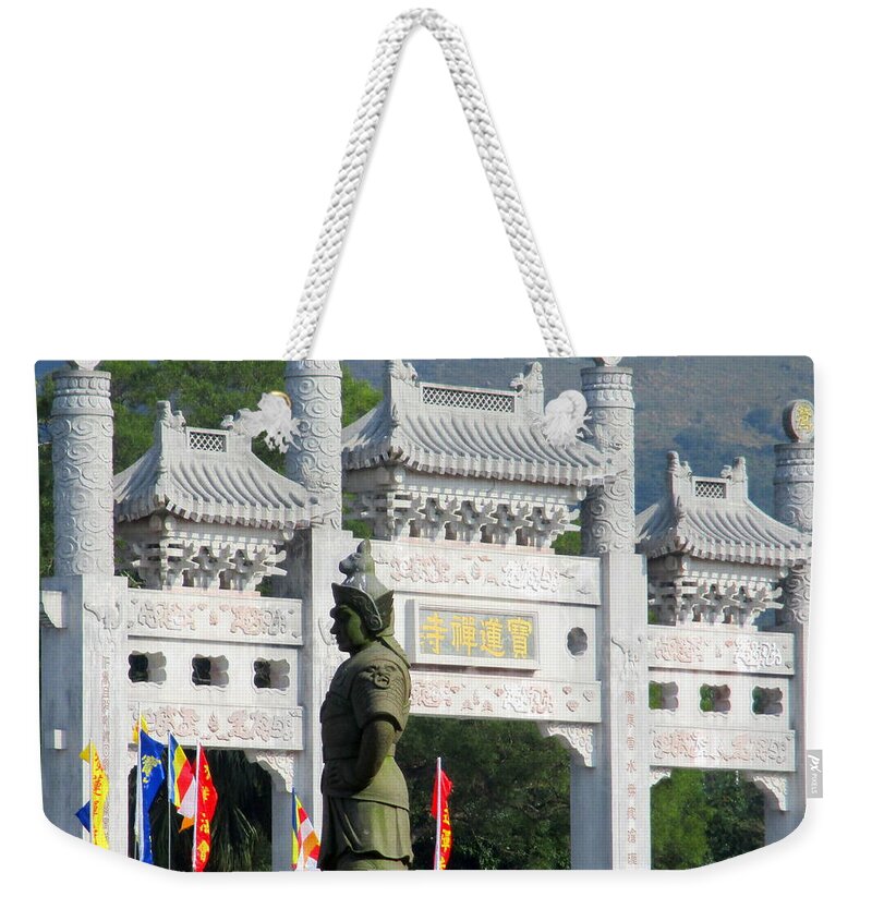 Hong Kong Weekender Tote Bag featuring the photograph Lantau Island 51 by Randall Weidner