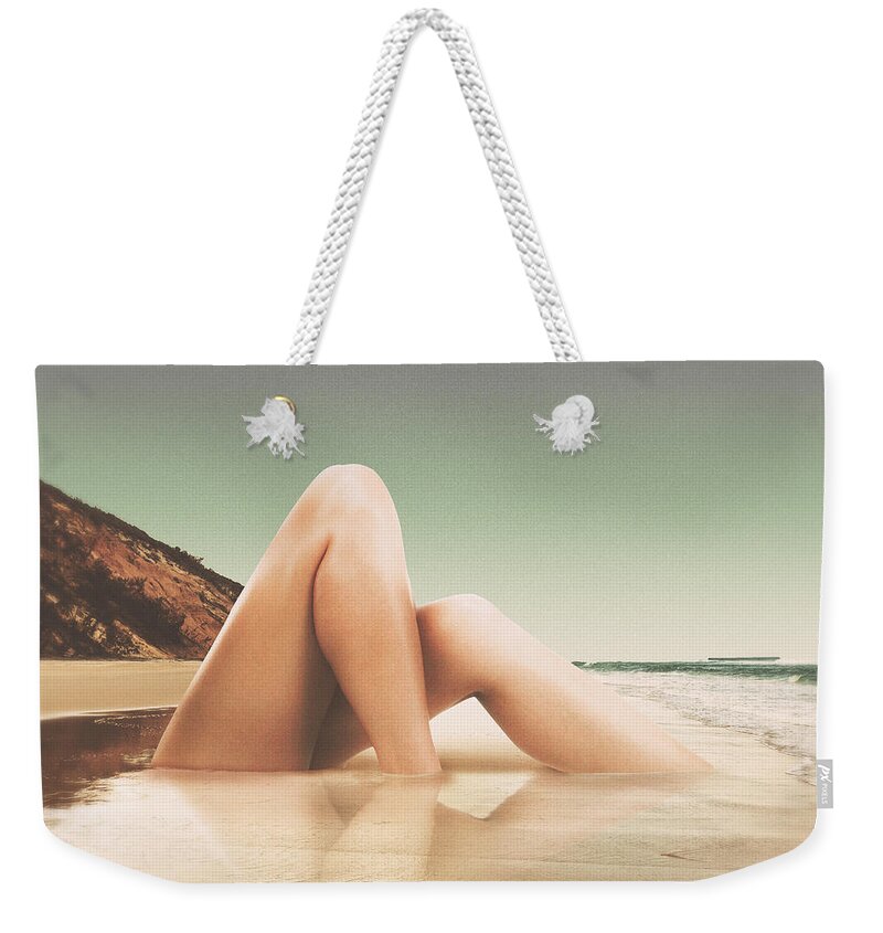 Collage Weekender Tote Bag featuring the photograph Legscape II by Fran Rodriguez