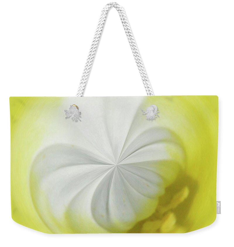 Swirl Weekender Tote Bag featuring the digital art Lemon Pie by Jerry Griffin