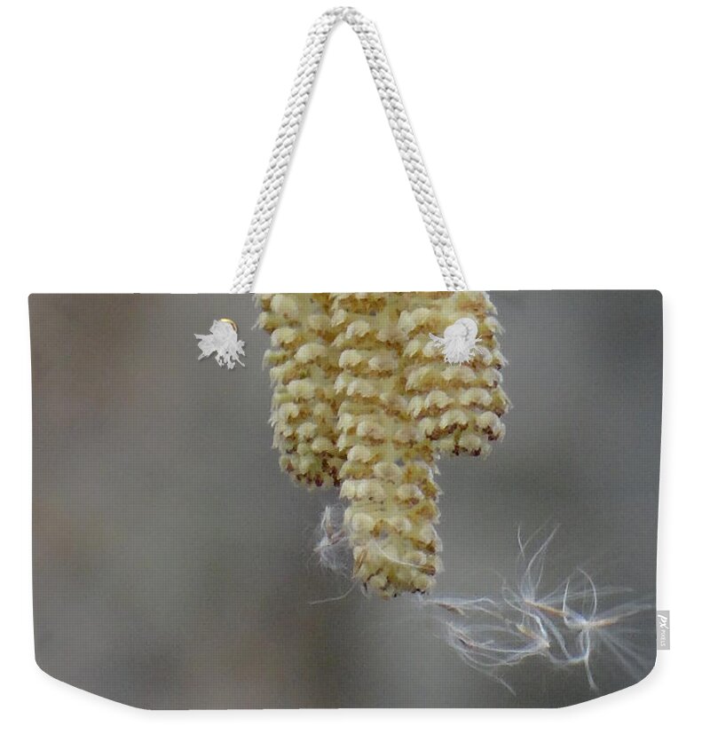Spring Weekender Tote Bag featuring the photograph Let it go by Karin Ravasio