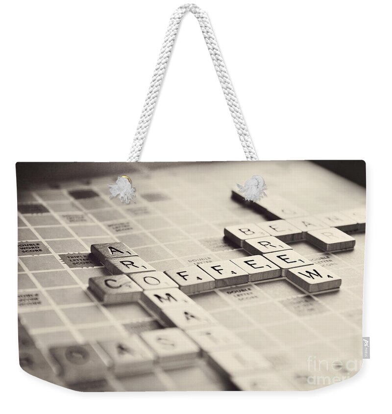 Words Weekender Tote Bag featuring the photograph Let's Play a Game by Pam Holdsworth