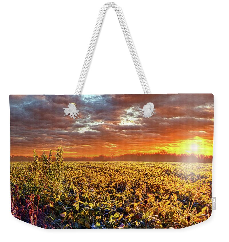 Clouds Weekender Tote Bag featuring the photograph Letting It Be by Phil Koch