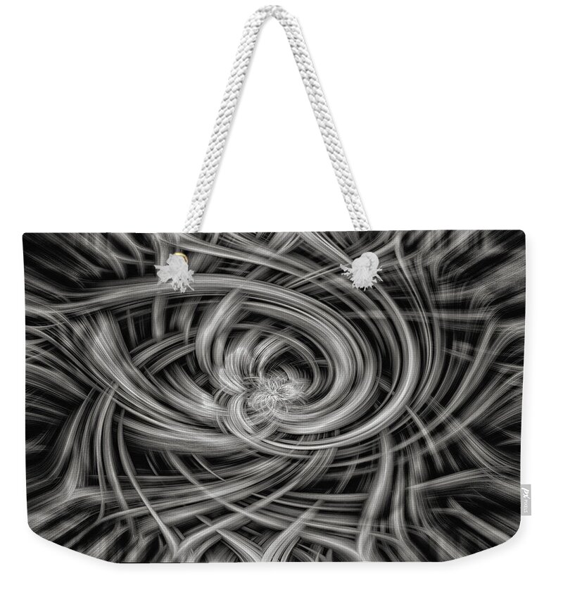Drawings Weekender Tote Bag featuring the photograph Lifes Little Pathways by Elaine Malott