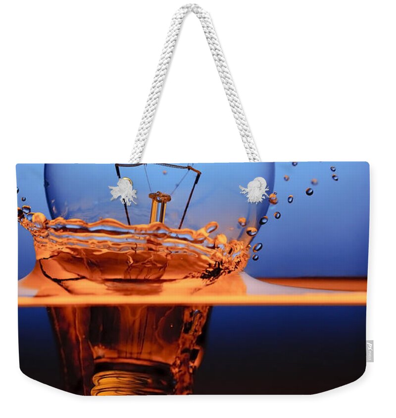 Incandescent Lamp Weekender Tote Bags