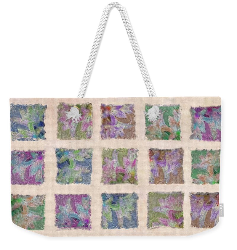 Pillow Weekender Tote Bag featuring the photograph Lily Pilly by Hanny Heim
